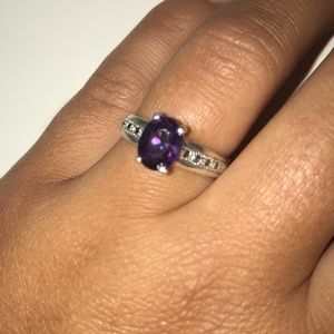 Purple Gemstone Ring